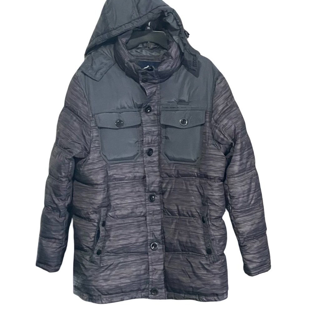 Rocawear Puffer Coat Jacket Hooded Y2K Size Large